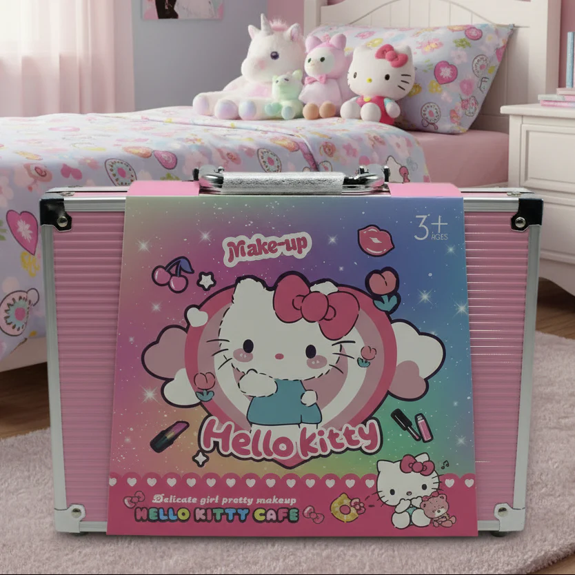 Hello Kitty Makeup Carry Suitcase - Image 6
