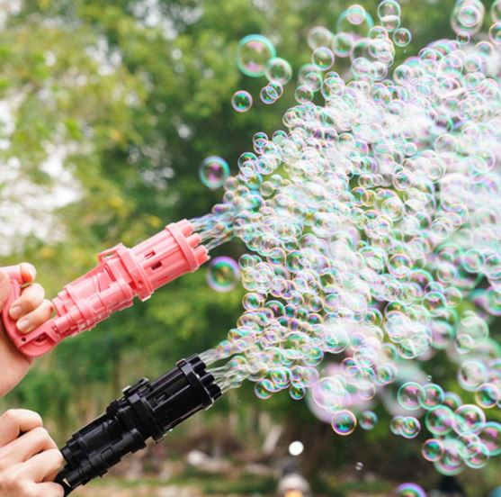 Automatic Water Bubble Gun Toy - Image 8