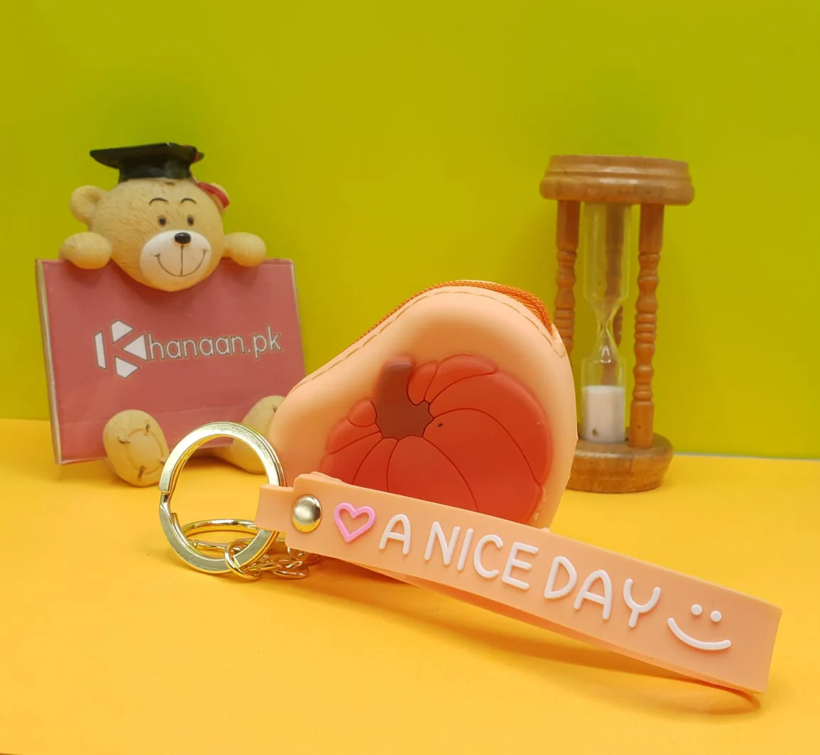 Cute Heart Mini Silicone Zip Lock Purse - Image 3