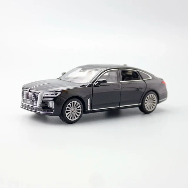 Diecast HONGQI H9 Luxury Car with Light & Sound - Image 3