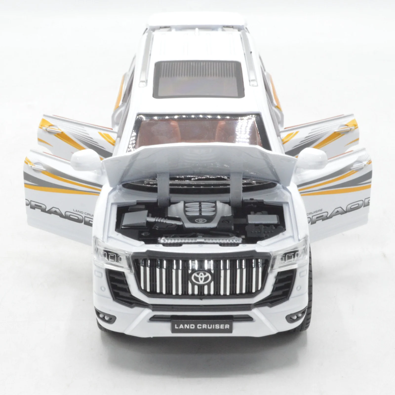 Diecast Land Cruiser Prado Car 1:24 Scale - Image 5