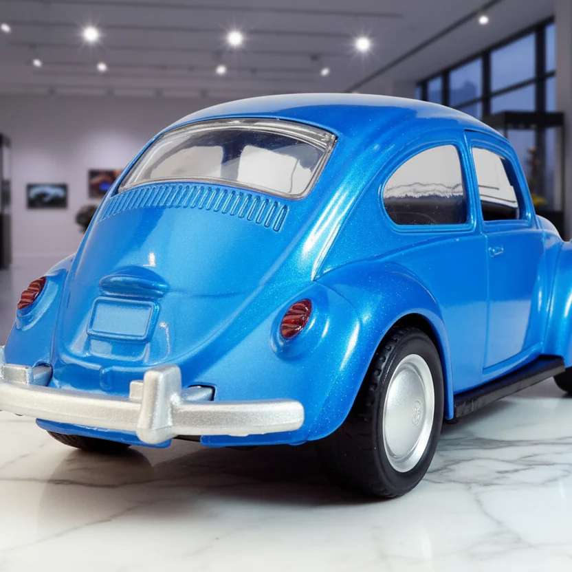 Diecast Volkswagen Beetle Car with Light & Sound - Image 11