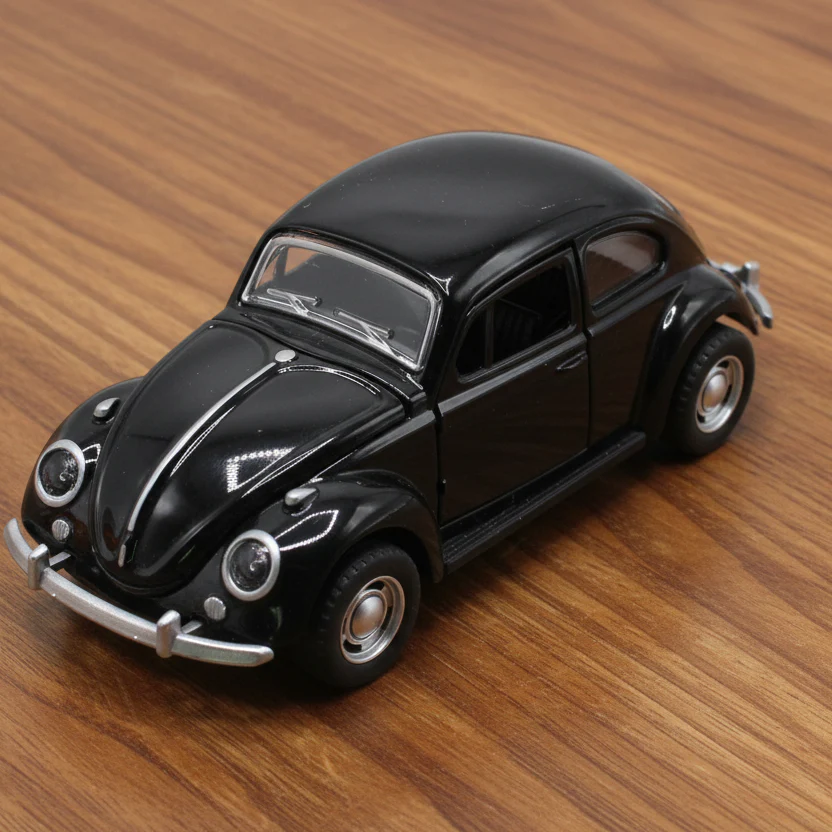 Diecast Volkswagen Beetle Car with Light & Sound - Image 4