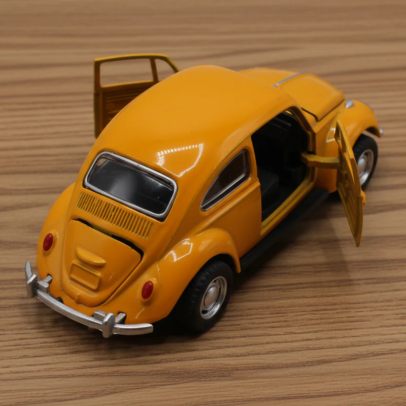 Diecast Volkswagen Beetle Car with Light & Sound - Image 8