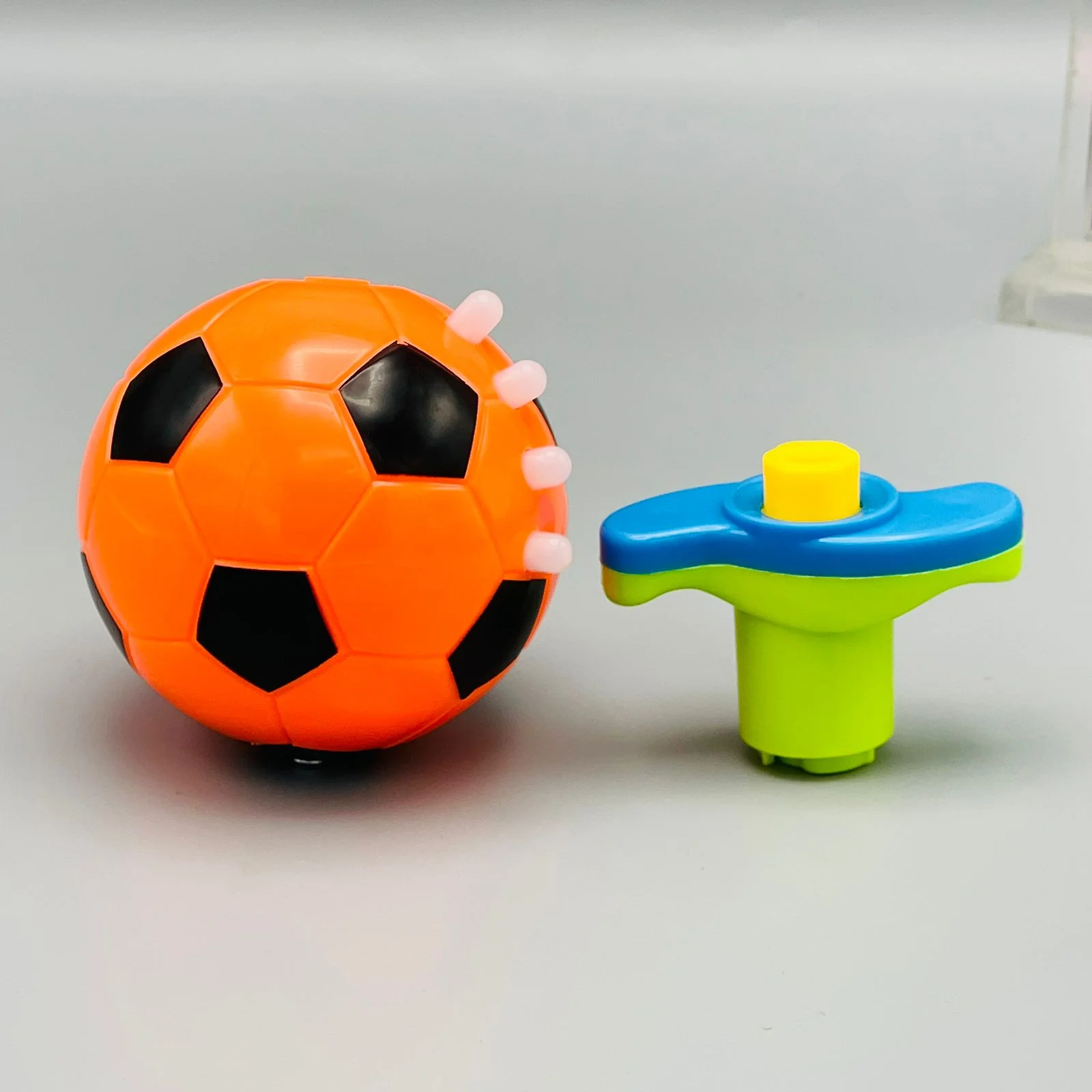 Flashing Spinning Football Lifo with Launcher - Image 9