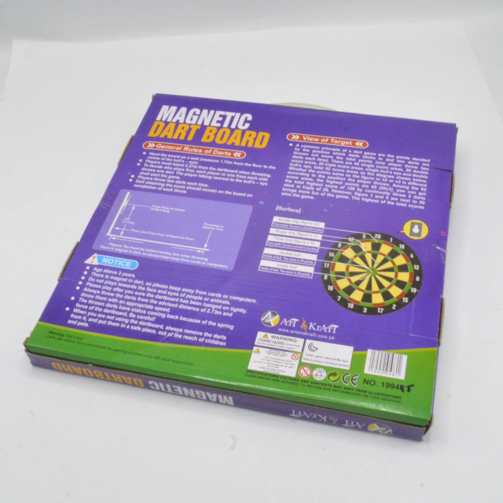 Kids Magnetic Dart Board - Image 4