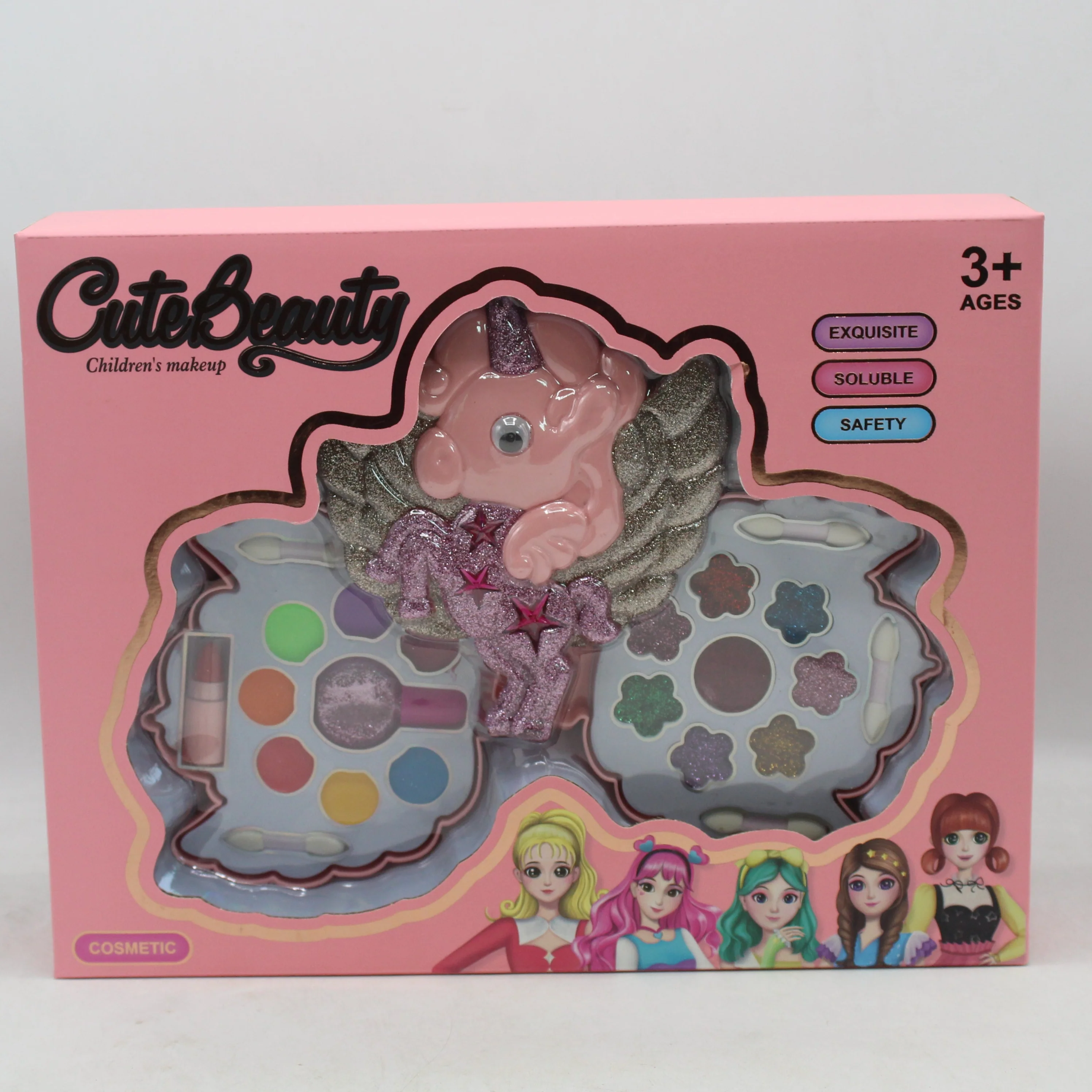 Unicorn Shape Glitter Makeup Kit - Image 8