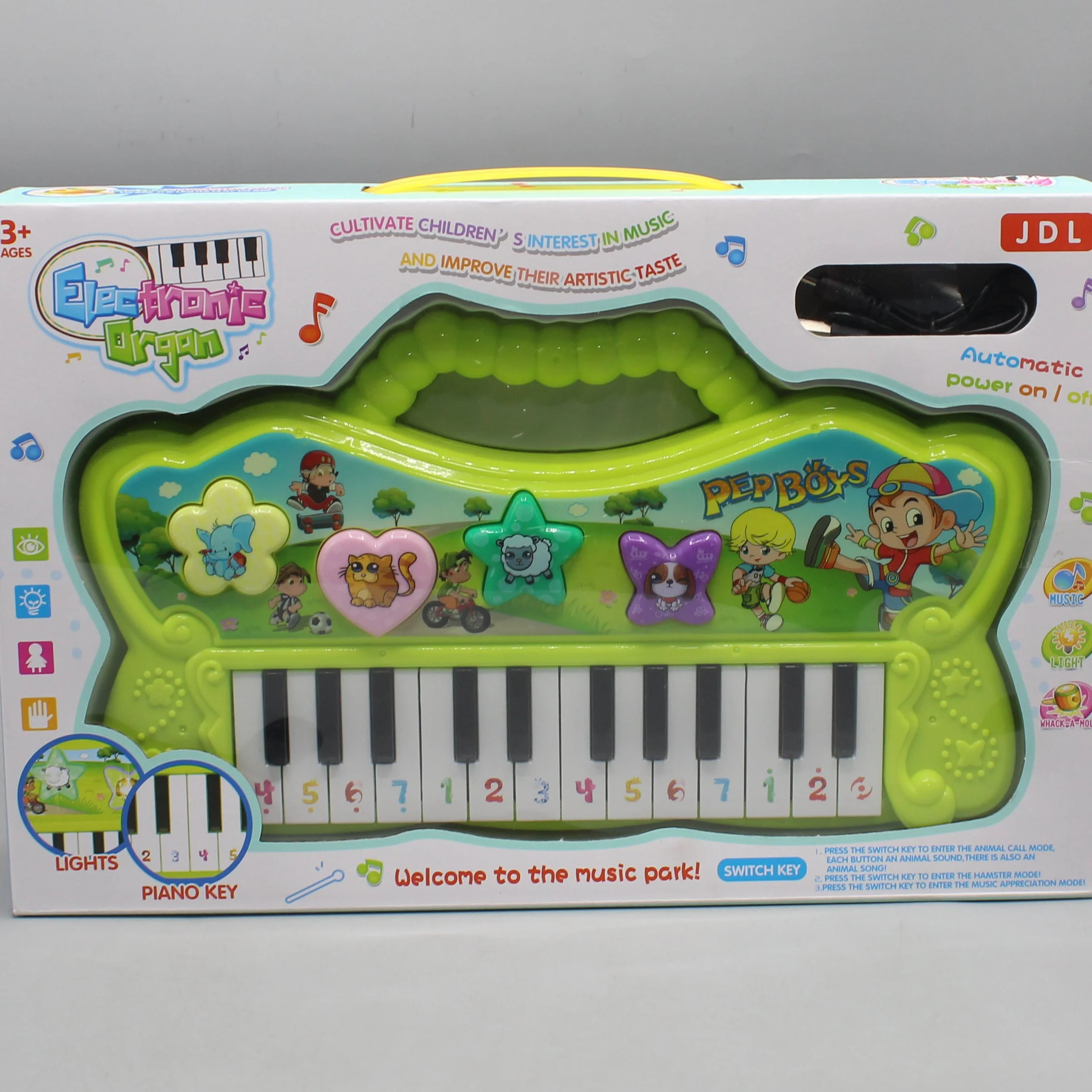 Princess  Electronic Piano Key with Light & Sound - Image 6
