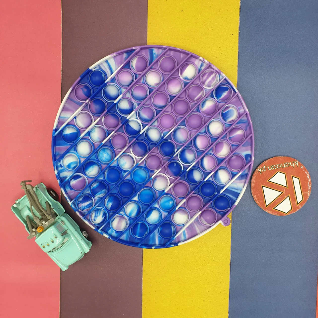 Push Pop Bubble Fidget Toy Circle Shape - Image 3