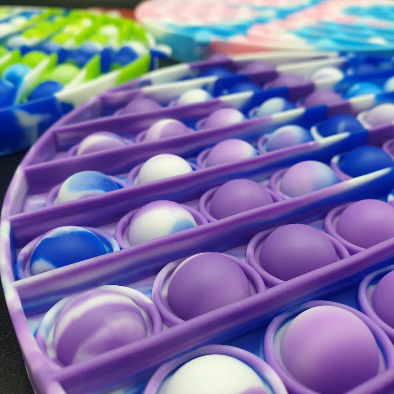 Push Pop Bubble Fidget Toy Circle Shape - Image 6