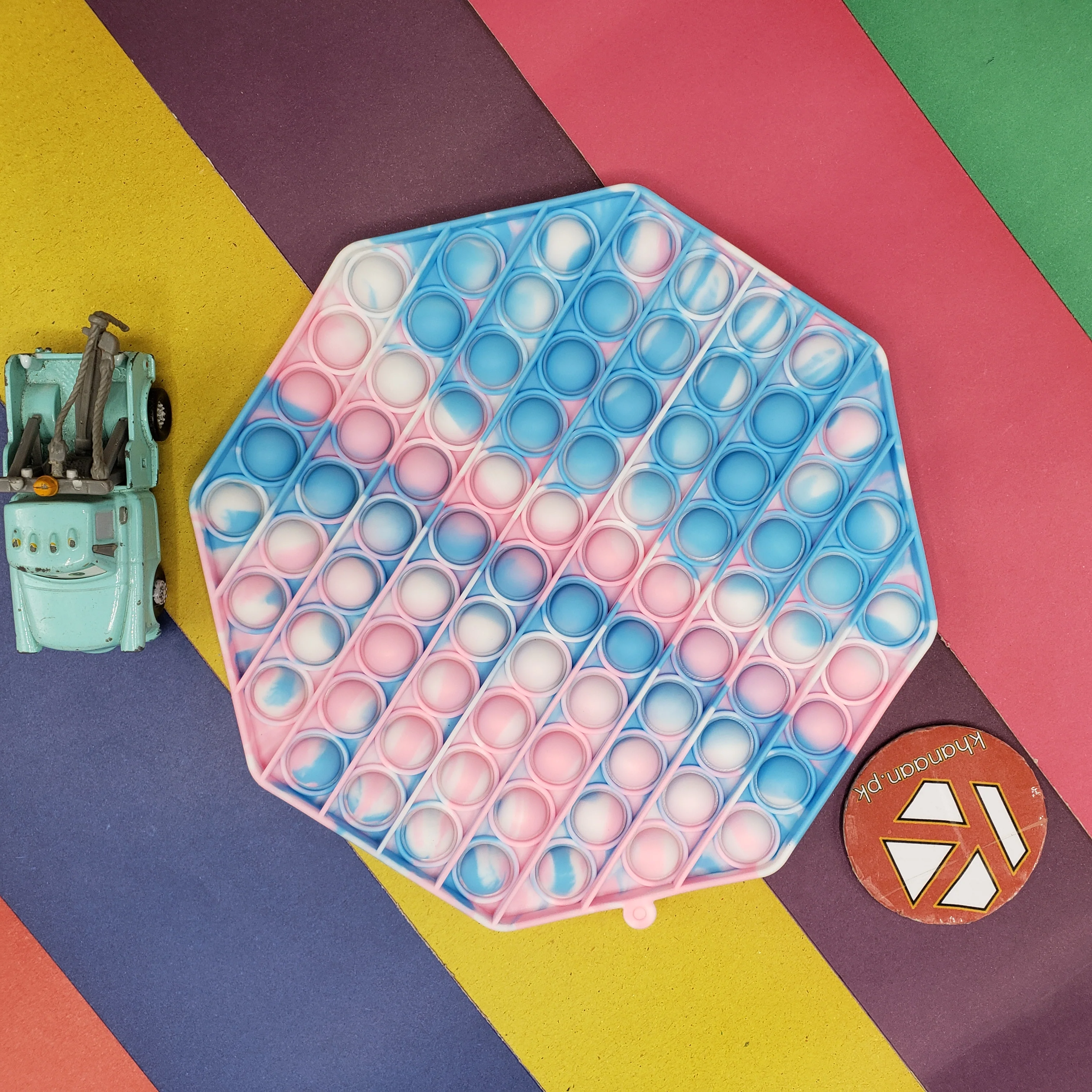 Push Pop Bubble Fidget Toy Multi Side - Image 3