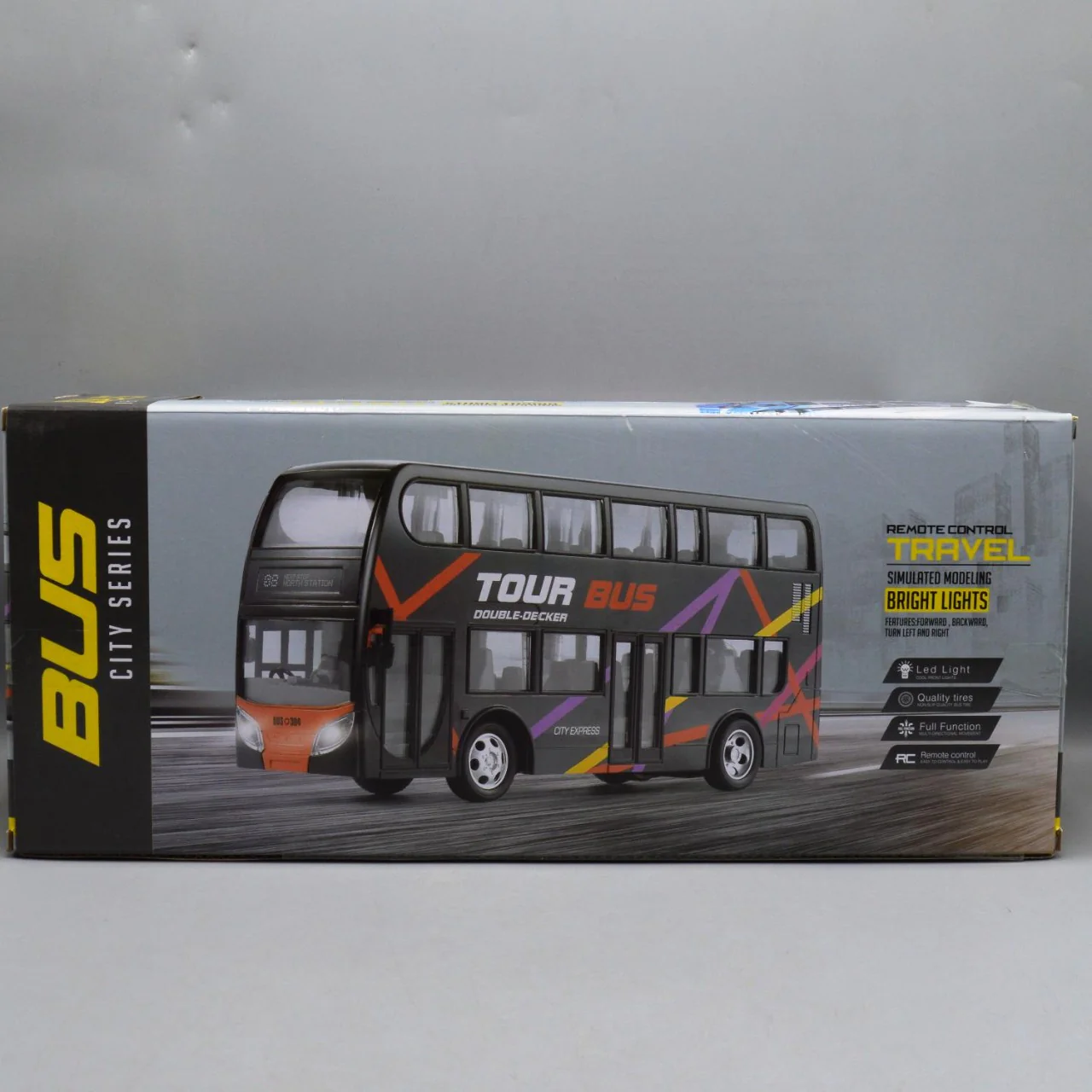 RC Double-Decker Bus Rechargeable with Light and Sound - Image 8
