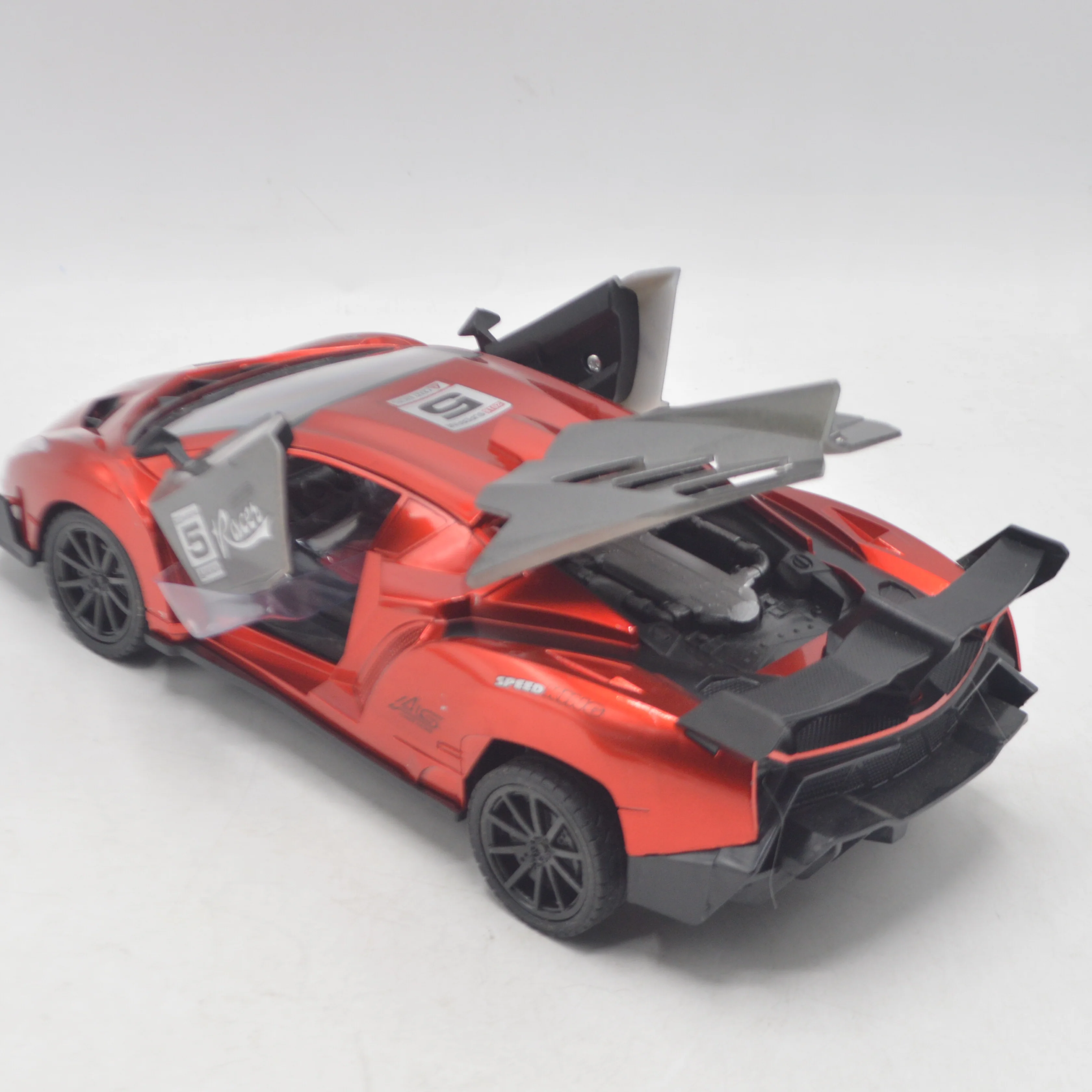 RC Sports Racing Car with Lights - Image 3