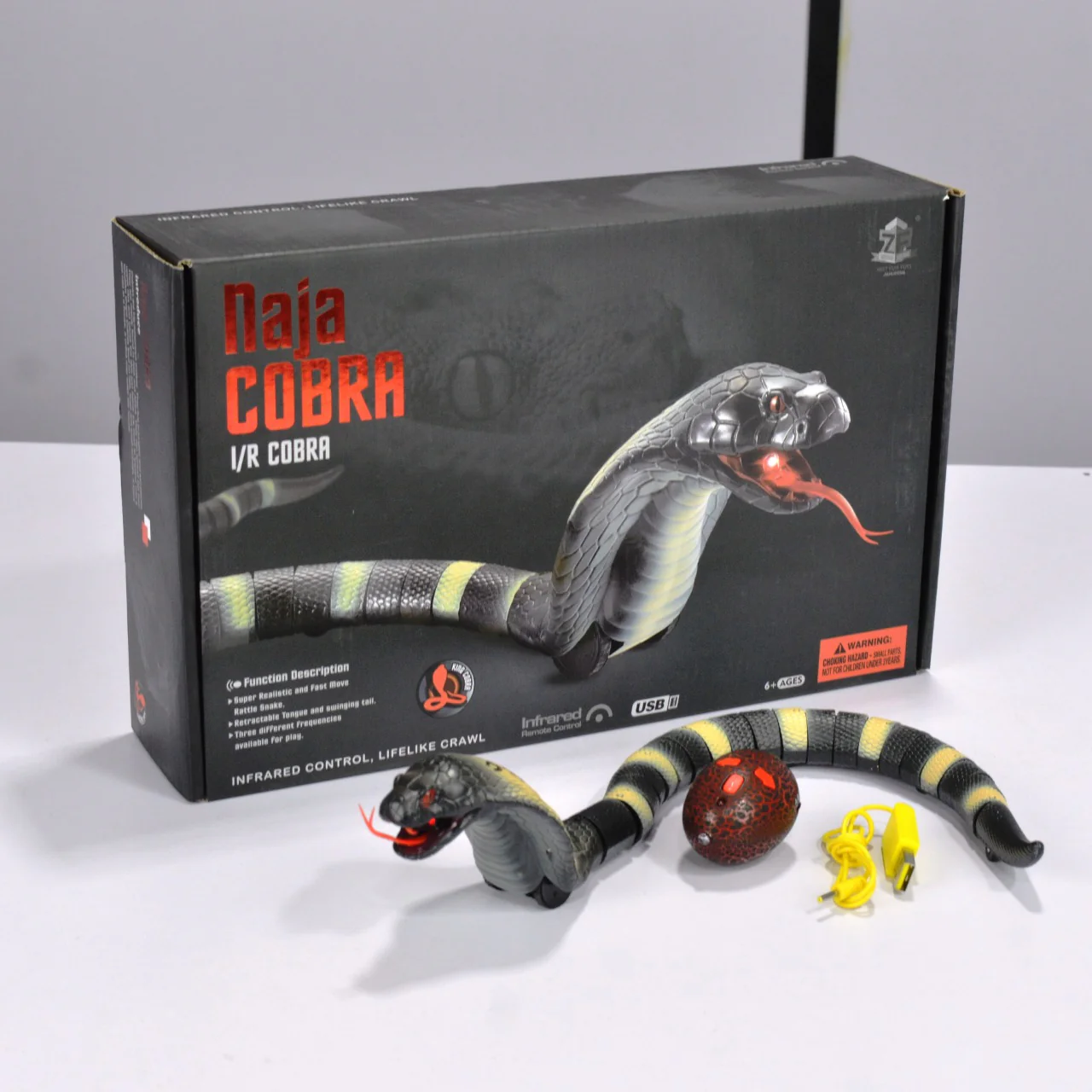 Rechargeable RC Infrared Cobra Snake - Image 6