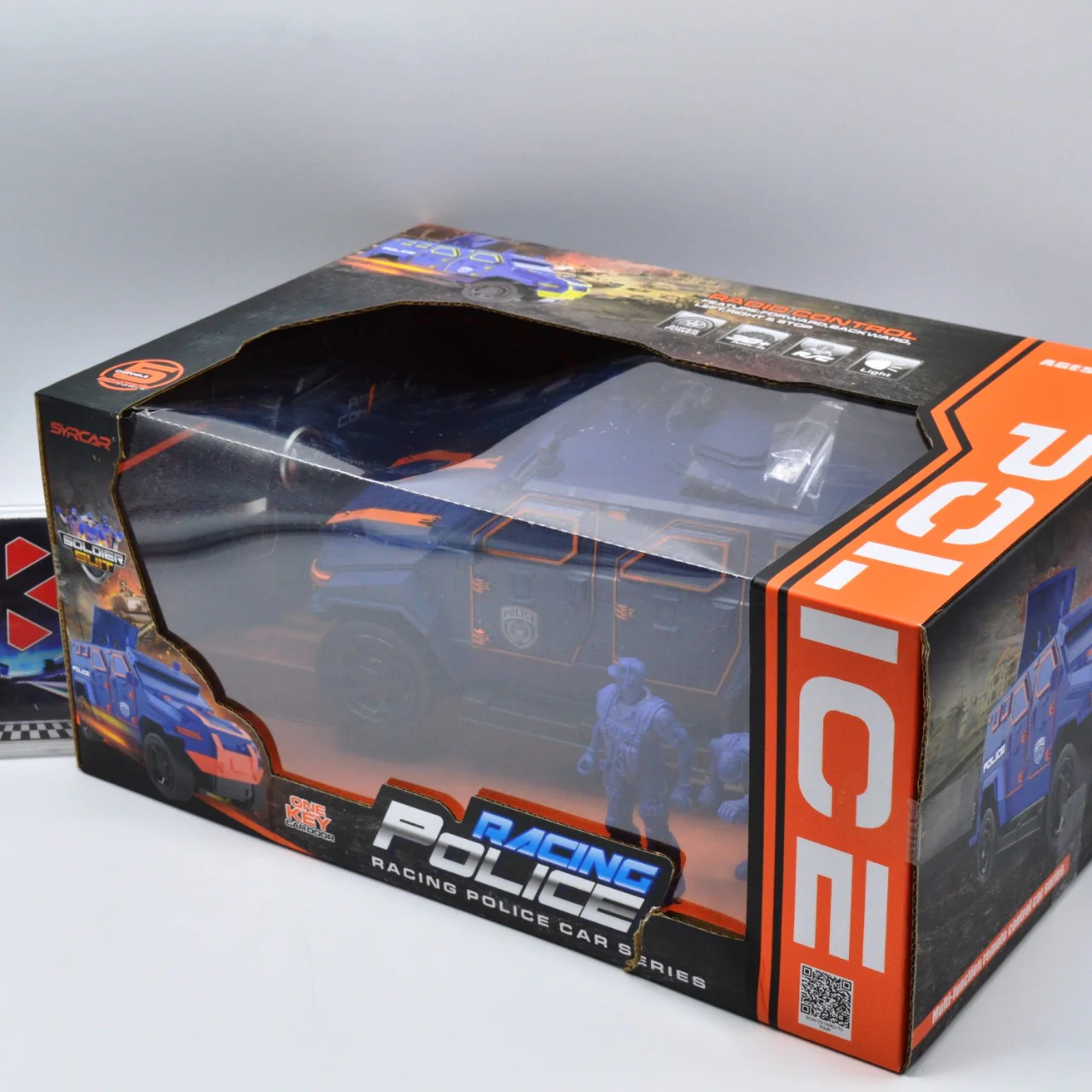 Rechargeable Remote Control Police Jeep - Image 6